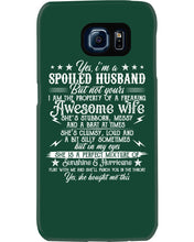 Load image into Gallery viewer, Shes Stubborn Messy And A Brat At Times Black Gift For Husband Phone case