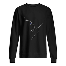 Load image into Gallery viewer, I Love My Frenchie Custom Design Gift For Friends Sweatshirt