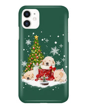 Load image into Gallery viewer, Funny Golden Retrievers Sleep In Red Boots Gift For Dog Lovers Phone case