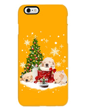 Load image into Gallery viewer, Funny Golden Retrievers Sleep In Red Boots Gift For Dog Lovers Phone case