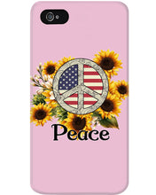Load image into Gallery viewer, Peace Sign Sunflower Birthday Gift For Girls Phone case