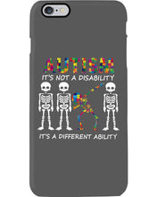 Load image into Gallery viewer, Autism It's A Different Ability Gift For Autism People Phone case