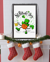 Load image into Gallery viewer, Basketball Saint Patrick's Day Gift For Basketball Lovers Vertical Poster