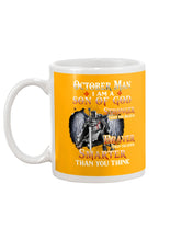 Load image into Gallery viewer, October Man Son Of God Birthday Meaningful Gift For Men Mug