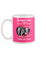 Load image into Gallery viewer, October Man Son Of God Birthday Meaningful Gift For Men Mug