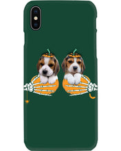 Load image into Gallery viewer, Beagle Hand Bones My Breast Gift For Dog Lovers Phone case
