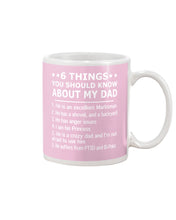 Load image into Gallery viewer, 5 Things You Should Know About My Dad Gift For Marksman Mug