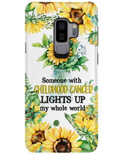 Load image into Gallery viewer, Someone With Childhood Cancer Lights Up My Whole World Trending Phone case