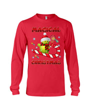 Load image into Gallery viewer, Tennis Players Magical Christmas Snowman Gift For Women Unisex Long Sleeve
