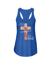 Load image into Gallery viewer, I Know One Person Who Will Never Give Up Special Custom Design Ladies Flowy Tank