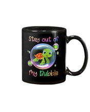 Load image into Gallery viewer, Vintage Funny Stay Out Of My Bubble Gift For Turtle Lovers Mug