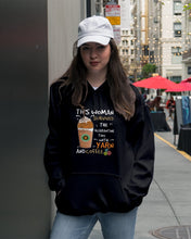 Load image into Gallery viewer, The Quarantine Time With Yarn And Coffee Gift For Women Hoodie