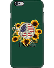 Load image into Gallery viewer, Peace Sign Sunflower Birthday Gift For Girls Phone case