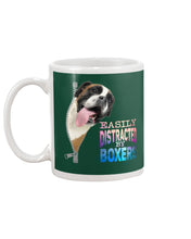Load image into Gallery viewer, Easilly Distracted By Boxers Gift For Dog Lovers Mug