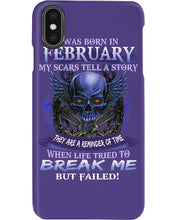 Load image into Gallery viewer, They Are A Reminder Of Time When Life Try To Break Me Gift For February Men Phone case