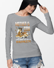 Load image into Gallery viewer, Mother And Son A Bond That Can't Be Broken Unisex Long Sleeve