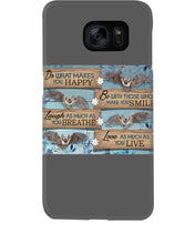 Load image into Gallery viewer, Do What Makes You Happy With Bats Gift For Girls Phone case