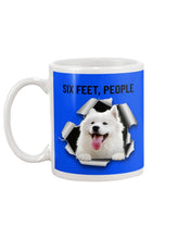 Load image into Gallery viewer, Six Feet People Alaska Husky Unique Custom Design For Dog Lovers Mug