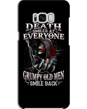 Load image into Gallery viewer, Death Smiles At Everyone Grumpy Old Men Smile Back Gift For Men Phone case