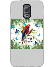 Load image into Gallery viewer, Scarlet Macaw With Butterflies I Am Always With You Gift For Lover Phone case