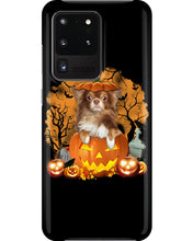 Load image into Gallery viewer, Chihuahua Book Pumpkin Halloween Gift For Dog Lovers Phone case