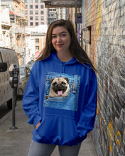 Load image into Gallery viewer, baby Pug In Denim Pocket Gift For Dog Lovers Hoodie