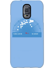 Load image into Gallery viewer, Pinpoint The Location In The Space Blue Phone case