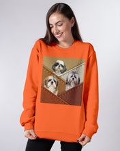 Load image into Gallery viewer, Three Cute Shih Tzu In Bag Gift For Dog Lovers Sweatshirt