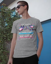 Load image into Gallery viewer, I'm Lonely I Miss My Husband Butterfly Gift For Lover Guys Tee