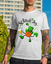 Load image into Gallery viewer, Basketball Saint Patrick's Day Gift For Basketball Lovers Guys Tee
