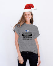 Load image into Gallery viewer, I'm Not Angry I'm Finnish I Smile From The Inside Trending Guys Tee