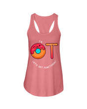 Load image into Gallery viewer, Gift For Occupational Therapist Let's Get Functional Ladies Flowy Tank