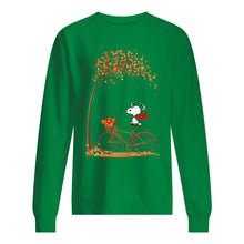 Load image into Gallery viewer, Snoopy Cartoon Movie Autumn Is Coming Gift For Fans Sweatshirt