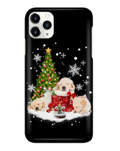 Load image into Gallery viewer, Funny Golden Retrievers Sleep In Red Boots Gift For Dog Lovers Phone case