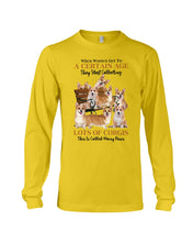 Load image into Gallery viewer, They Start Collecting Lots Of Corgis Trending For Dog Lovers Unisex Long Sleeve