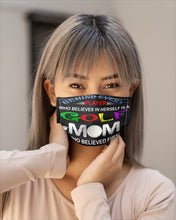 Load image into Gallery viewer, Golf Who Believes In Herself Gift For Sport Lovers Cloth Face Mask