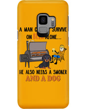 Load image into Gallery viewer, A Man Loves Beer And Dachshund Gift For Dog Lovers Phone case