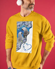 Load image into Gallery viewer, Magical Gray Couple African Parrot Gift For Bird Lovers Sweatshirt