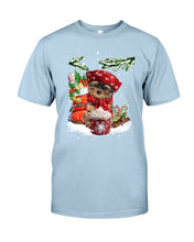 Load image into Gallery viewer, Yorkshire Terrier Loves Drinking Hot Latte Gift For Dog Lovers Guys Tee