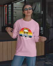 Load image into Gallery viewer, I Do What I Want Skull Sunflower Special Custom Design Unisex Long Sleeve