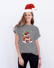 Load image into Gallery viewer, Cute Westie Christmas Night Gift For Dog Lovers Guys Tee