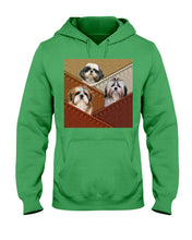 Load image into Gallery viewer, Three Cute Shih Tzu In Bag Gift For Dog Lovers Hoodie