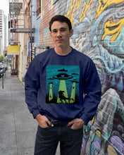 Load image into Gallery viewer, UFA Dinosaur T Rex Sky Full Of Stars Sweatshirt