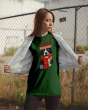 Load image into Gallery viewer, Santa Border Collie In Stock Gift For Dog Lovers Guys Tee