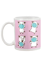 Load image into Gallery viewer, Pig Pandemic Essential Stay At Home Unique Custom Design Mug