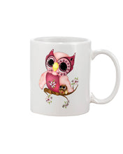 Load image into Gallery viewer, Lovely Tote Bag Owl Perchs On Branch Gift For Owl Lovers Mug