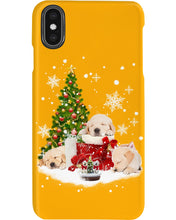 Load image into Gallery viewer, Funny Golden Retrievers Sleep In Red Boots Gift For Dog Lovers Phone case