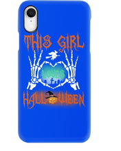 Load image into Gallery viewer, This Girl Loves Halloween Gift For Girls Phone case