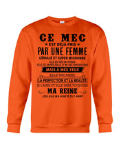 Load image into Gallery viewer, Birthday Meaningful Gift Geniale Super Mignonne Elle Est Nee En Fevrier Sweatshirt