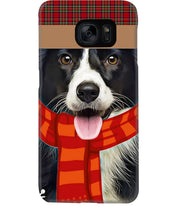 Load image into Gallery viewer, Santa Border Collie In Stock Gift For Dog Lovers Phone case